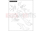 HARLEY-DAVIDSON DYNA WIDE GLIDE  - FXDWG SEATS & SISSY BAR