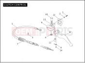 Harley-Davidson 2005 SIDECAR FLHT/I SIDECAR  - SIDECAR FOR FLHT/I CLUTCH CONTROL