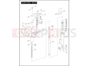 Harley-Davidson 2005 SIDECAR FLHT/I SIDECAR  - SIDECAR FOR FLHT/I FRONT FORK - RIGHT (2 OF 2)