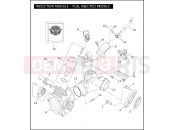 Harley-Davidson 2005 SIDECAR FLHT/I SIDECAR  - SIDECAR FOR FLHT/I INDUCTION MODULE - FUEL INJECTED MODELS