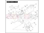 Harley-Davidson 2005 TOURING ROAD KING  - FLHR INNER FAIRING - FLTRI