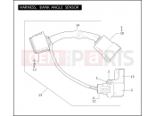 Harley-Davidson 2005 TOURING ROAD KING  - FLHRI HARNESS, BANK ANGLE SENSOR