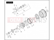 HARLEY-DAVIDSON VRSCA V-ROD  - VRSCA CLUTCH
