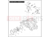 HARLEY-DAVIDSON VRSCA V-ROD  - VRSCA WATER PUMP & THERMOSTAT