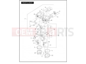 Harley-Davidson 2005 VRSC VRSCA V-ROD 98  - VRSCA 98 THROTTLE BODY