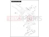 HARLEY-DAVIDSON DYNA WIDE GLIDE  - FXDWGI FRAME & JIFFY STAND