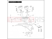HARLEY-DAVIDSON DYNA WIDE GLIDE  - FXDWGI INSTRUMENTS - FXDL/I