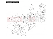 Harley-Davidson 2004 DYNA DYNA SUPER GLIDE SPORT  - FXDXI EXHAUST SYSTEM