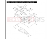 Harley-Davidson 2004 DYNA DYNA SUPER GLIDE SPORT  - FXDXI REAR FORK, DEBRIS DEFLECTOR & BELT GUARD