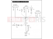 Harley-Davidson 2004 SIDECAR FLHTC SIDECAR  - SIDECAR FOR FLHTC WIRING HARNESS - ULTRA SIDECAR
