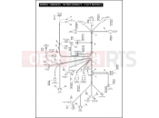 Harley-Davidson 2004 TOURING ROAD KING  - FLHR WIRING HARNESS, INTERCONNECT - FLHT MODELS