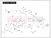 HARLEY-DAVIDSON ROAD KING  - FLHRI SIDECAR FENDER