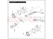 Harley-Davidson 2004 TOURING ELECTRA GLIDE CLASSIC  - FLHTC INSTRUMENTS - FLHT MODELS
