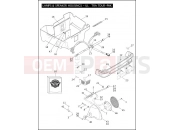 Harley-Davidson 2004 TOURING ELECTRA GLIDE CLASSIC  - FLHTC LAMPS & SPEAKER HOUSINGS - ULTRA TOUR-PAK