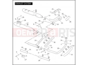 Harley-Davidson 2004 TOURING ELECTRA GLIDE STANDARD  - FLHTI EXHAUST SYSTEM (2 OF 2)
