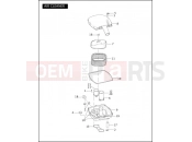 Harley-Davidson 2004 VRSC VRSCA V-ROD  - VRSCA AIR CLEANER