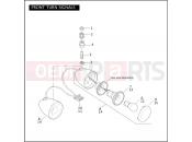 Harley-Davidson 2004 VRSC VRSCA V-ROD 98  - VRSCA 98 FRONT TURN SIGNALS