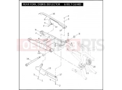 Harley-Davidson 2004 VRSC VRSCA V-ROD 98  - VRSCA 98 REAR FORK, DEBRIS DEFLECTOR & BELT GUARD