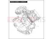 HARLEY-DAVIDSON VRSCB V-ROD 98  - VRSCB 98 ENGINE ASSEMBLY - COMPLETE
