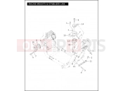 HARLEY-DAVIDSON VRSCB V-ROD 98  - VRSCB 98 ENGINE MOUNTS & STABILIZER LINK