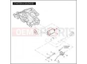 HARLEY-DAVIDSON VRSCB V-ROD 98  - VRSCB 98 STARTER & SOLENOID