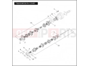 HARLEY-DAVIDSON VRSCB V-ROD 98  - VRSCB 98 TRANSMISSION GEARS