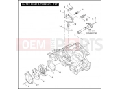 HARLEY-DAVIDSON VRSCB V-ROD 98  - VRSCB 98 WATER PUMP & THERMOSTAT