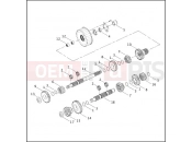 HARLEY-DAVIDSON CVO ROAD KING  - FLHRSEI2 TRANSMISSION GEARS