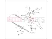 HARLEY-DAVIDSON CVO SOFTAIL DEUCE  - FXSTDSE CLUTCH CONTROL