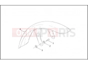 HARLEY-DAVIDSON CVO SOFTAIL DEUCE  - FXSTDSE FRONT FENDER