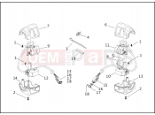 HARLEY-DAVIDSON CVO SOFTAIL DEUCE  - FXSTDSE HANDLEBAR SWITCHES