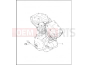 HARLEY-DAVIDSON DYNA SUPER GLIDE  - FXD ENGINE ASSEMBLY - COMPLETE - TWIN CAM 88â¢