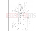 HARLEY-DAVIDSON DYNA WIDE GLIDE  - FXDWG FRONT FORK - FXDWG
