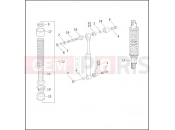HARLEY-DAVIDSON DYNA SUPER GLIDE SPORT  - FXDX SHOCK ABSORBERS - HYDRAULIC