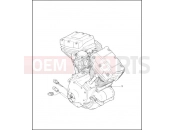 Harley-Davidson 2003 POLICE DYNA DEFENDER  - FXDP ENGINE ASSEMBLY - COMPLETE - TWIN CAM 88â¢