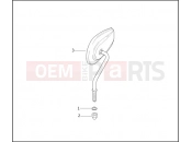 MIRRORS - Harley-Davidson FLHT/I SIDECAR - SIDECAR FOR FLHT/I 2003