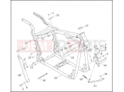 Harley-Davidson 2003 SOFTAIL NIGHT TRAIN  - FXSTBI FRAME & JIFFY STAND