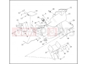 Harley-Davidson 2003 TOURING ROAD KING  - FLHR INNER FAIRING - FLTR MODELS