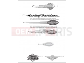 Harley-Davidson 2002 SOFTAIL HERITAGE SOFTAIL CLASSIC  - FLSTC FUEL TANK TRIM