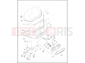Harley-Davidson 2002 TOURING ELECTRA GLIDE STANDARD  - FLHT WINDSHIELD, FAIRING & HEADLAMPS - FLTR
