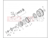Harley-Davidson 2002 VRSC VRSCA V-ROD 98  - VRSCA 98 CLUTCH