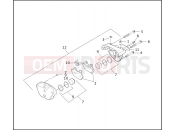 Harley-Davidson 2002 VRSC VRSCA V-ROD 98  - VRSCA 98 FRONT BRAKE CALIPER