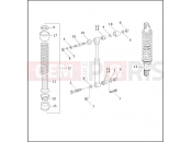 Harley-Davidson 2001 DYNA DYNA LOW RIDER  - FXDL SHOCK ABSORBERS - HYDRAULIC