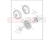 Harley-Davidson 2001 SOFTAIL NIGHT TRAIN  - FXSTB REAR WHEEL