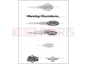 HARLEY-DAVIDSON SOFTAIL DEUCE  - FXSTDI FUEL TANK TRIM