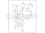 Harley-Davidson 2001 TOURING ELECTRA GLIDE CLASSIC  - FLHTCI WIRING HARNESS, E.F.I. - FUEL INJECTED MODELS