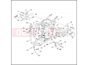 Harley-Davidson 2000 CVO/CUSTOM CVO DYNA SUPER GLIDE  - FXR4 FRAME & JIFFY STAND