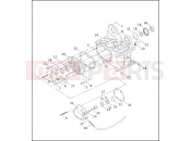 HARLEY-DAVIDSON DYNA SUPER GLIDE  - FXD TRANSMISSION BEARINGS & SIDE COVERS