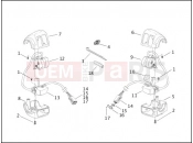 Harley-Davidson 2000 DYNA DYNA SUPER GLIDE SPORT  - FXDX HANDLEBAR SWITCHES