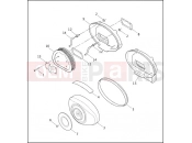 AIR CLEANER - FUEL INJECTED - Harley-Davidson FLHT/I SIDECAR - SIDECAR FOR FLHT/I 2000